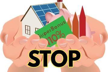 stop superbonus